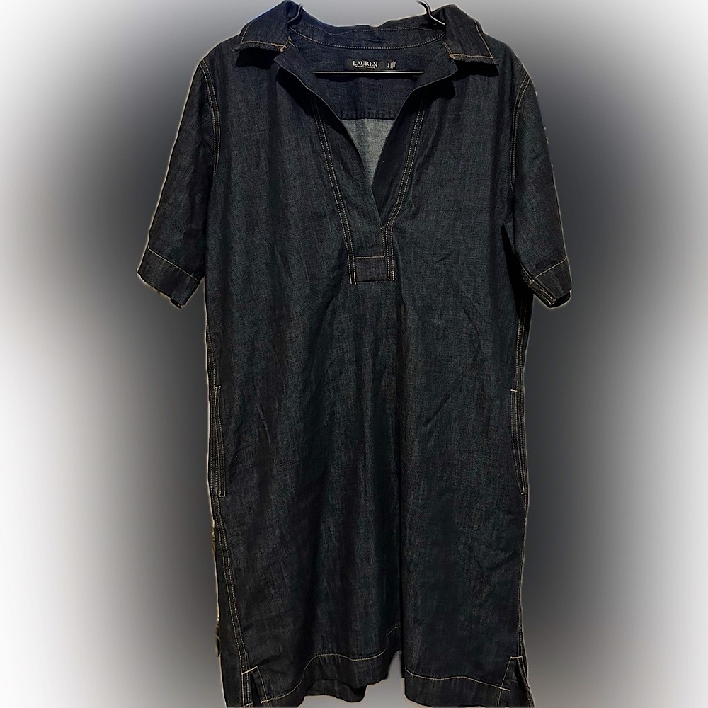Ralph Lauren Denim Shift Dress